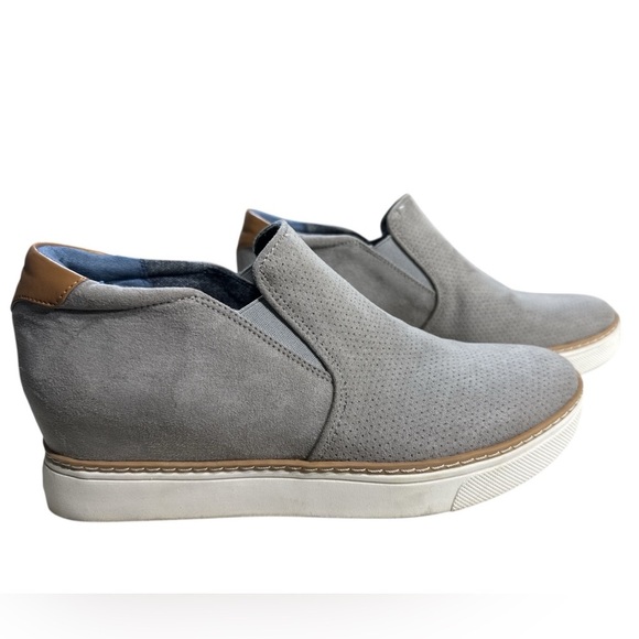 Dr. Scholl’s BE FREE Gray Suede Slip-On Sneakers Size 7M main image 8